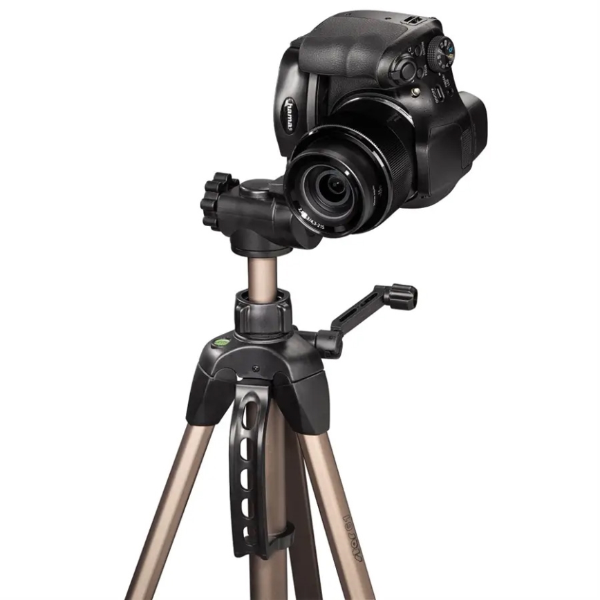 Hama - Tripé para câmara 153 cm bege/preto