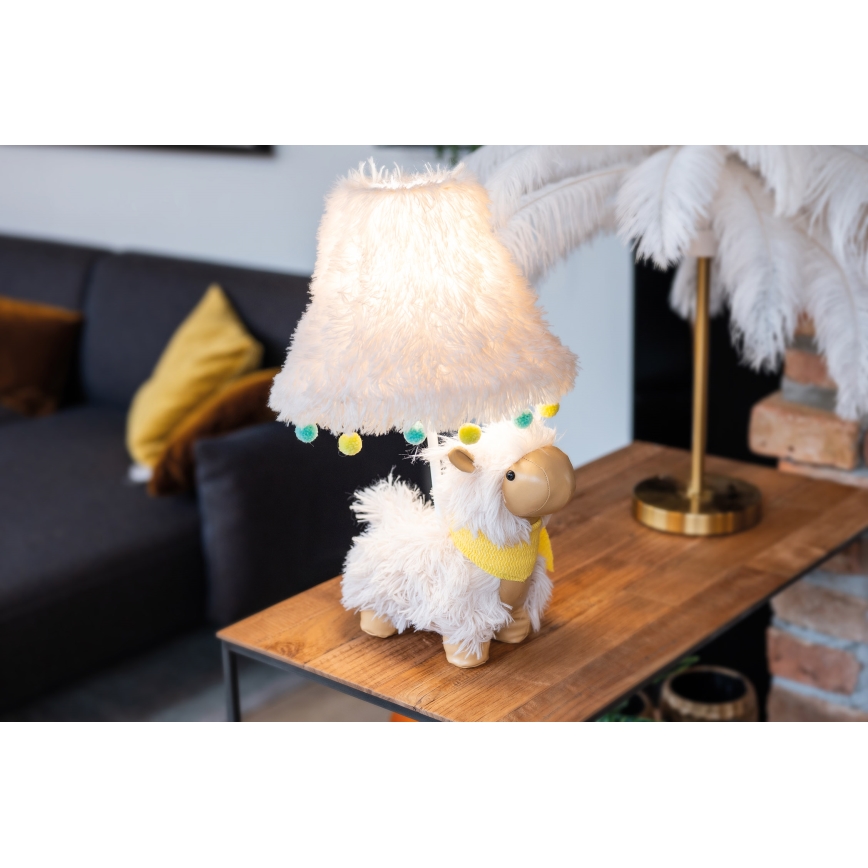 Happy Lamps - Candeeiro de mesa de criança LED ALMA LED/5,4W/230V lhama