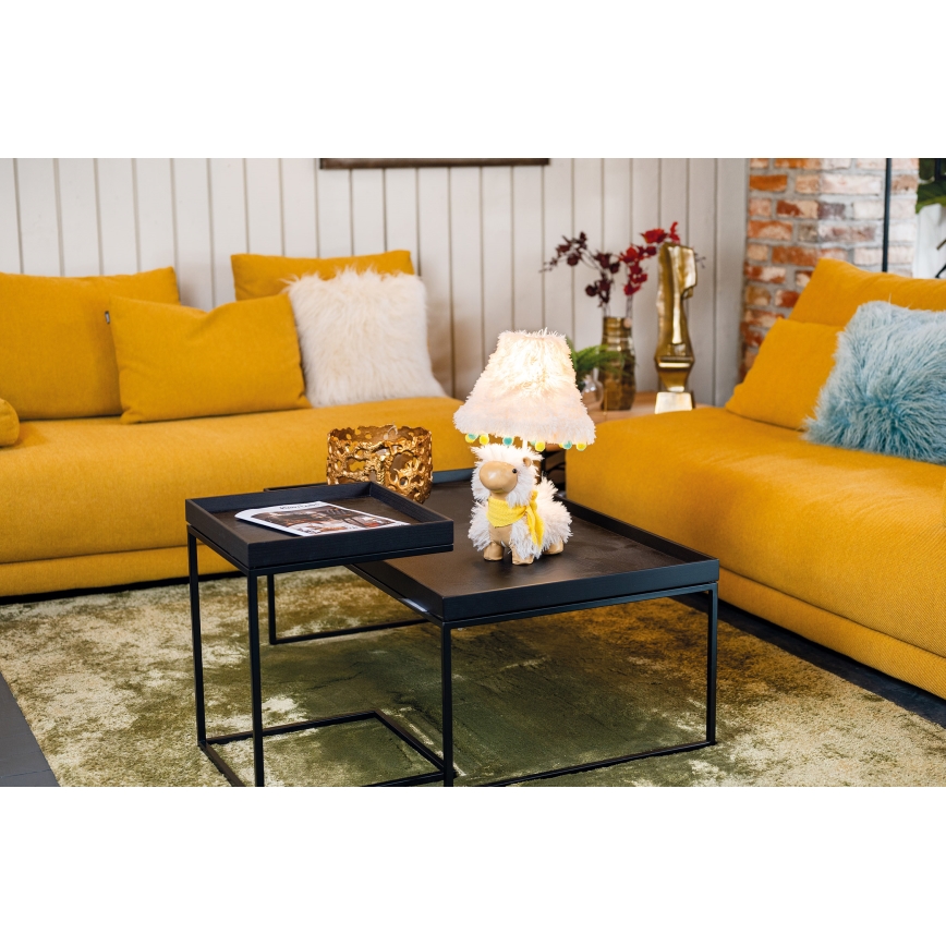 Happy Lamps - Candeeiro de mesa de criança LED ALMA LED/5,4W/230V lhama