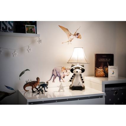 Happy Lamps - Candeeiro de mesa de criança LED BEN LED/5,4W/230V guaxinim