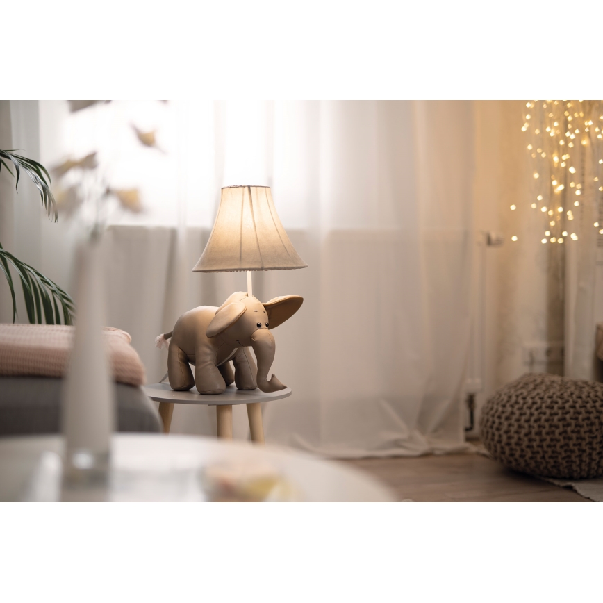 Happy Lamps - Candeeiro de mesa de criança LED BOBBY LED/5,4W/230V elefante