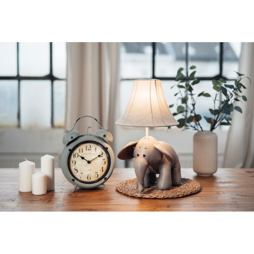 Happy Lamps - Candeeiro de mesa de criança LED BOBBY LED/5,4W/230V elefante
