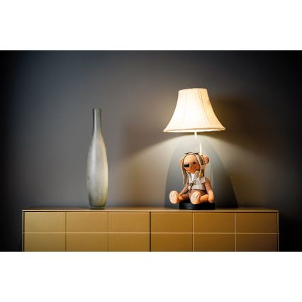 Happy Lamps - Candeeiro de mesa de criança LED CHARLES LED/5,4W/230V urso