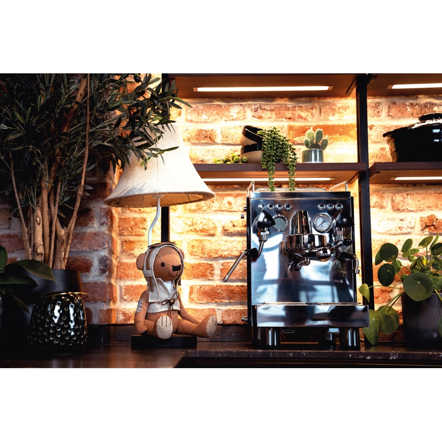 Happy Lamps - Candeeiro de mesa de criança LED CHARLES LED/5,4W/230V urso