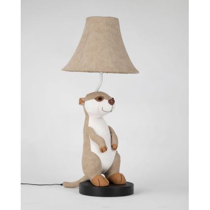 Happy Lamps - Candeeiro de mesa de criança LED EDDIE LED/5,4W/230V suricata