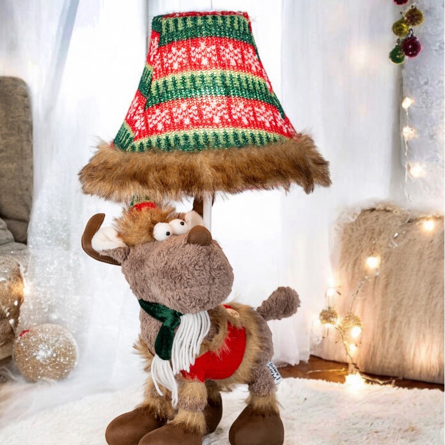 Happy Lamps - Candeeiro de mesa de criança LED RUDI LED/5,4W/230V rena