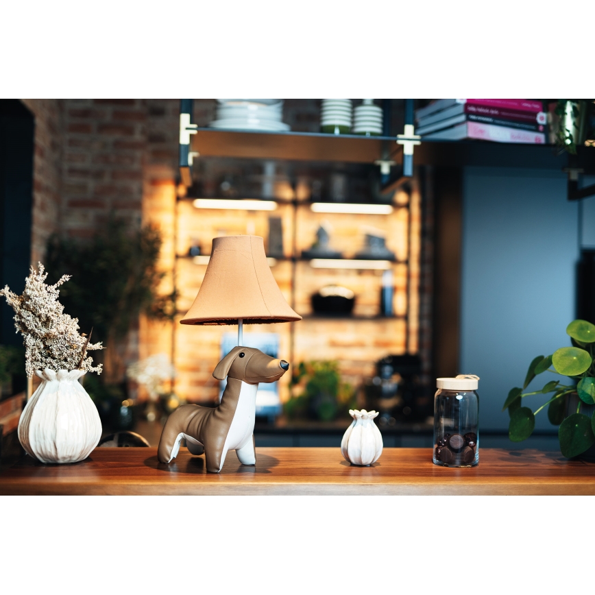 Happy Lamps - Candeeiro de mesa de criança LED WALDI LED/5,4W/230V Dachshund