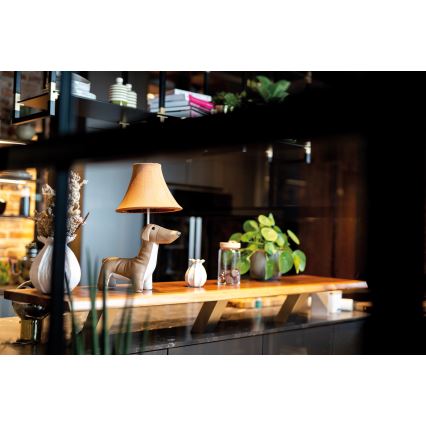 Happy Lamps - Candeeiro de mesa de criança LED WALDI LED/5,4W/230V Dachshund