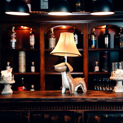 Happy Lamps - Candeeiro de mesa de criança LED WALDI LED/5,4W/230V Dachshund