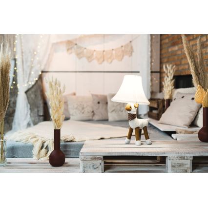 Happy Lamps - Candeeiro de mesa de criança LED WOLLE LED/5,4W/230V ovelha