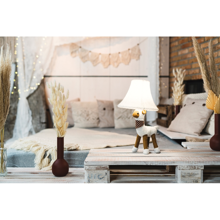 Happy Lamps - Candeeiro de mesa de criança LED WOLLE LED/5,4W/230V ovelha