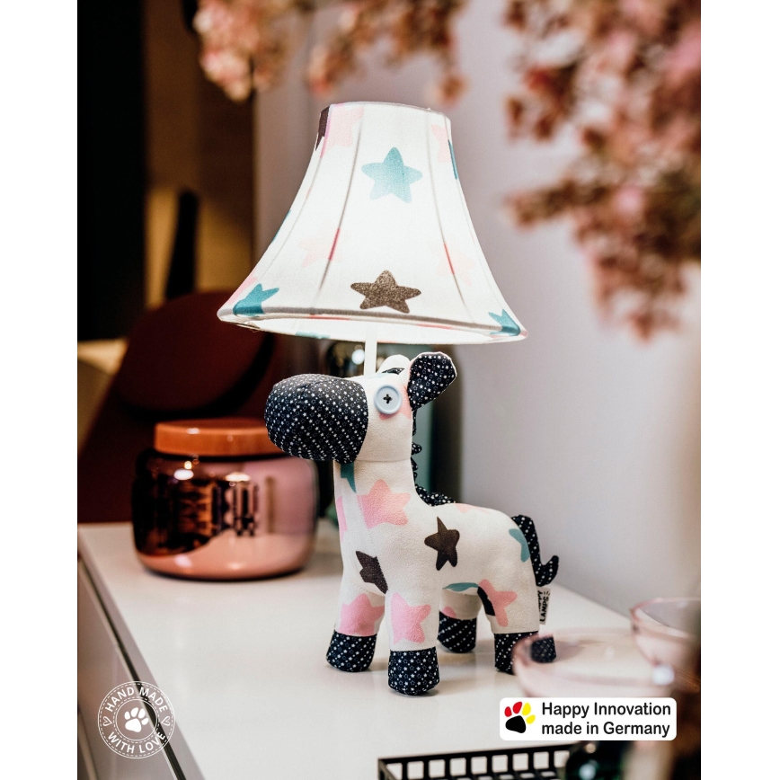 Happy Lamps - Lâmpada de mesa infantil LED FINN LED/5,4W/230V cavalo