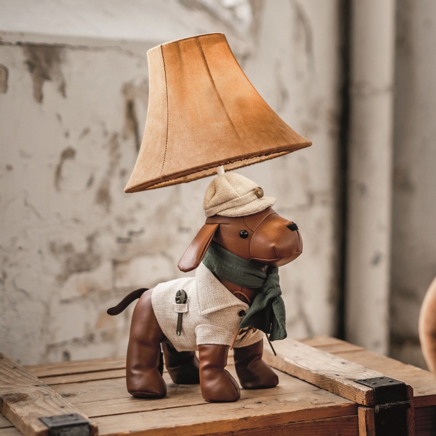 Happy Lamps - Lâmpada de mesa infantil LED SPIKE LED/5,4W/230V cão de caça