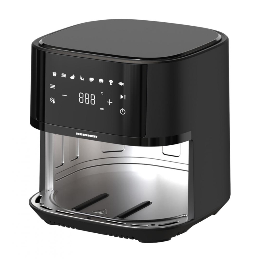 Heinner HAF-B4BK1500 - Fritadeira sem óleo 4 l 1500W/230V preta