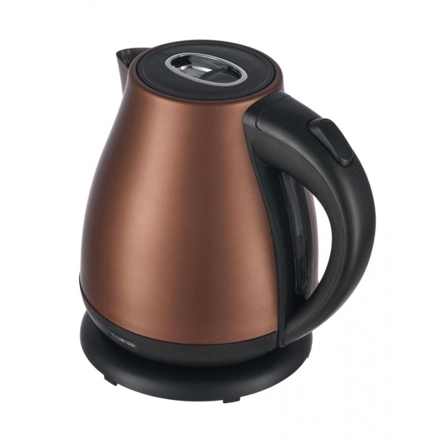 Heinner HEK-17IXC - Chaleira elétrica 1,7 l 2200 W/230 V, acabamento cobre