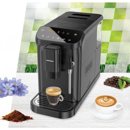 Heinner HEMA-D20DBK - Cafeteira automática 1350W/230V preta