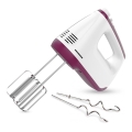 Heinner HM-400BG - Batedeira de mão 400W/230V branca/roxa