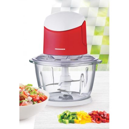 Heinner HMC-K500WHR - Picadora 500W/230V vermelha