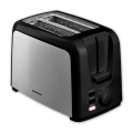Heinner HTP-700BKSS - Torradeira de 2 fatias 700W/230V preto/cromado mate