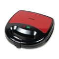 Heinner SM-K750BKRX - Sanduicheira 750W/230V preta/vermelha