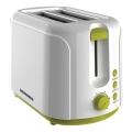 Heinner TP-750GR - Torradeira para 2 fatias 750W/230V branca/verde
