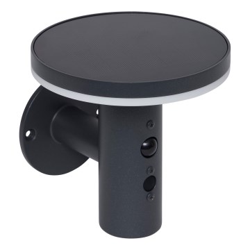Hesperide - Aplique de parede solar LED com sensor de movimento DETEKT LED/3,7V 2600 mAh IP65