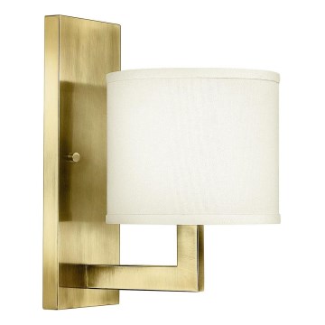 Hinkley - Aplique de parede HAMPTON 1xE27/60W/230V dourado