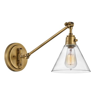 Hinkley - Candeeiro de parede ARTI 1xE27/60W/230V latão