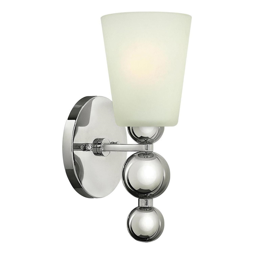 Hinkley - Candeeiro de parede ZELDA 1xE27/60W/230V cromo brilhante