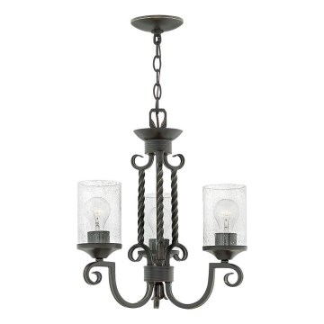 Hinkley - Candeeiro suspenso CASA 3xE27/60W/230V