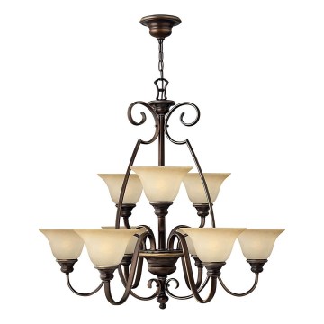 Hinkley - Candeeiro suspenso CELLO 9xE27/60W/230V