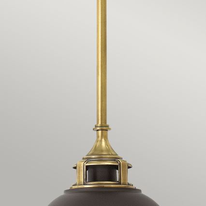 Hinkley - Candeeiro suspenso AMELIA 1xE27/60W/230V latão