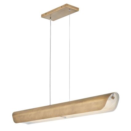Hinkley - Lustre LED suspenso por cabo ARCO LED/43W/230V 3000K dourado