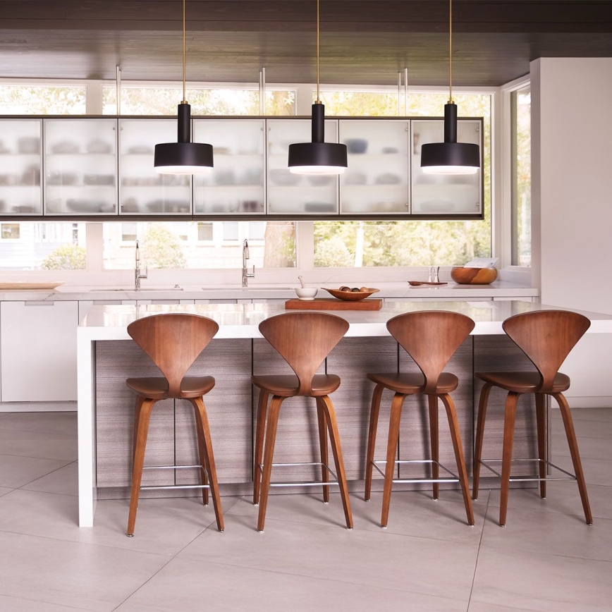 Hinkley - Lustre de haste CEDRIC 2xE27/60W/230V diâmetro 33 cm dourado/preto