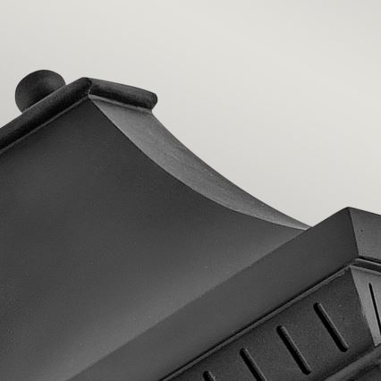 Hinkley - Iluminação de parede exterior CHAPEL HILL 2xE14/40W/230V IP44 preto