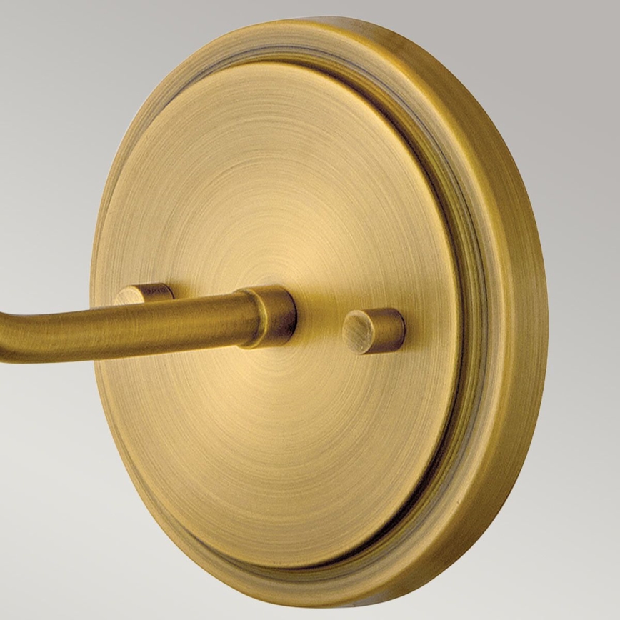 Hinkley - Candeeiro de parede CLARKE 1xE27/40W/230V latão/branco