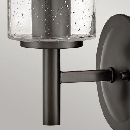 Hinkley - Aplique de parede COLLIER 1xE27/60W/230V preto