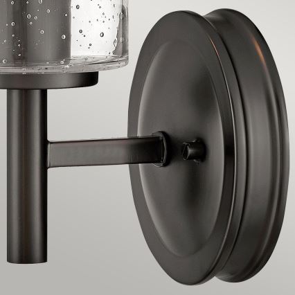 Hinkley - Aplique de parede COLLIER 1xE27/60W/230V preto