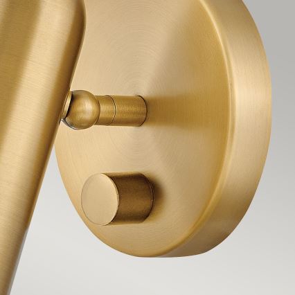 Hinkley - Foco de parede LED dimerizável DAX LED/9W/230V 3000K dourado