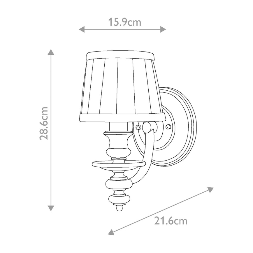 Hinkley - Iluminação de parede DUNHILL 1xE14/60W/230V