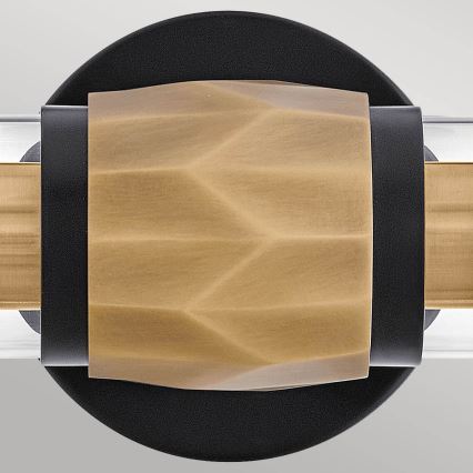 Hinkley - Iluminação de parede de casa de banho ELLISON 2xE27/40W/230V IP44 dourado