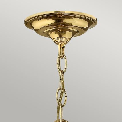 Hinkley - Lustre suspenso com corrente GENTRY 3xE14/60W/230V dourado