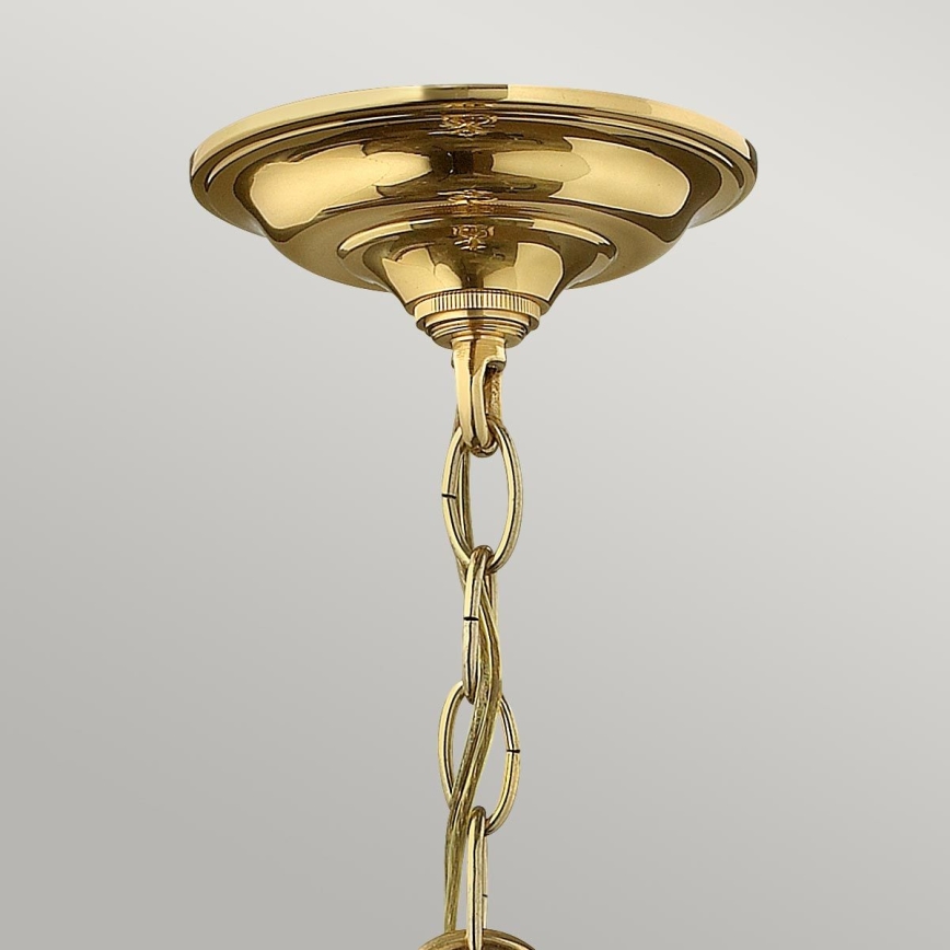 Hinkley - Lustre suspenso com corrente GENTRY 3xE14/60W/230V dourado