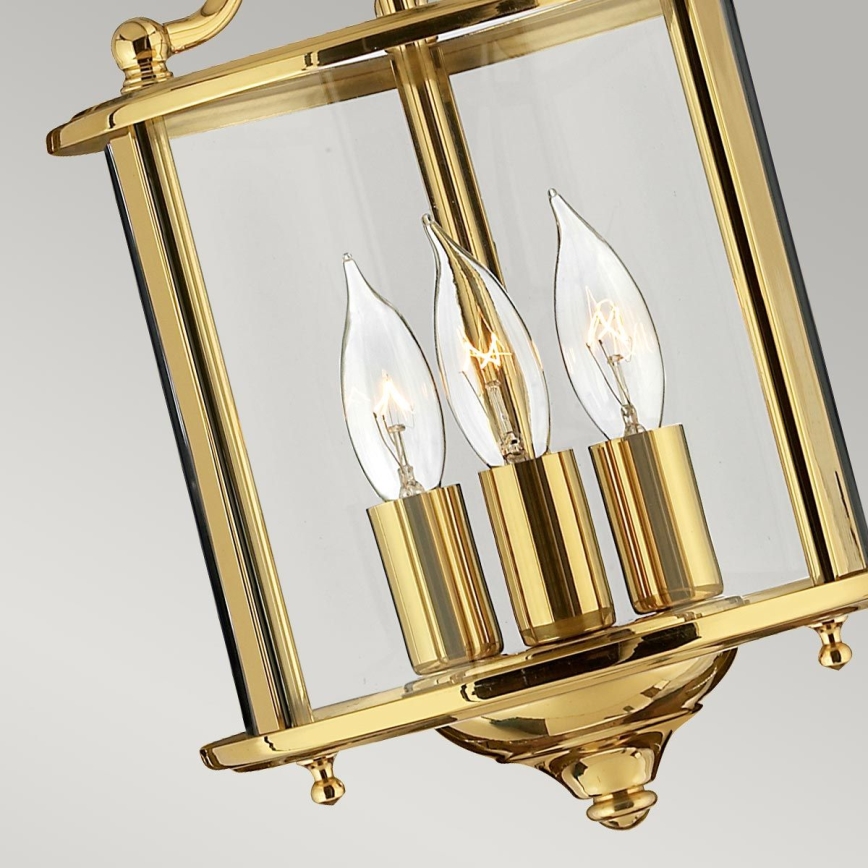 Hinkley - Lustre suspenso com corrente GENTRY 3xE14/60W/230V dourado