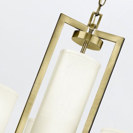 Hinkley - Lustre suspenso por corrente HAMPTON 4xE27/60W/230V dourado