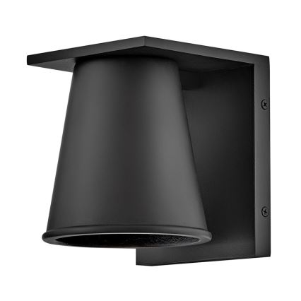 Hinkley - Iluminação de parede exterior LED HANS 1xGU10/8W/230V IP44 preto