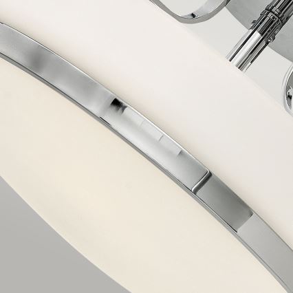 Hinkley - Candeeiro de tecto montado à superfície HARPER 3xE27/60W/230V Ø 45,6 cm cromo polido