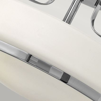 Hinkley - Lustre de tecto de superfície HARPER 3xE27/60W/230V, diâmetro 36,6 cm, acabamento cromado brilhante