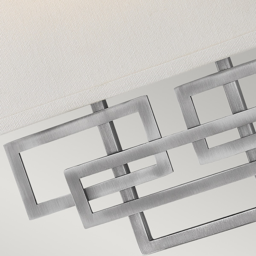 Hinkley - Aplique de parede LANZA 2xE14/40W/230V cromo fosco