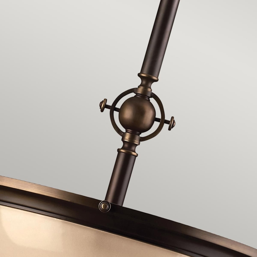 Hinkley - Candeeiro suspenso MAYFLOWER 3xE27/60W/230V